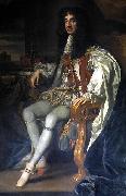 Portrait of Charles II, King of England.